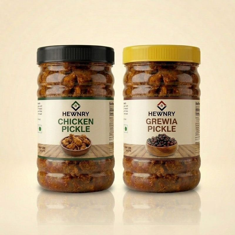 Chicken Pickle + Grewia Pickle  Duo